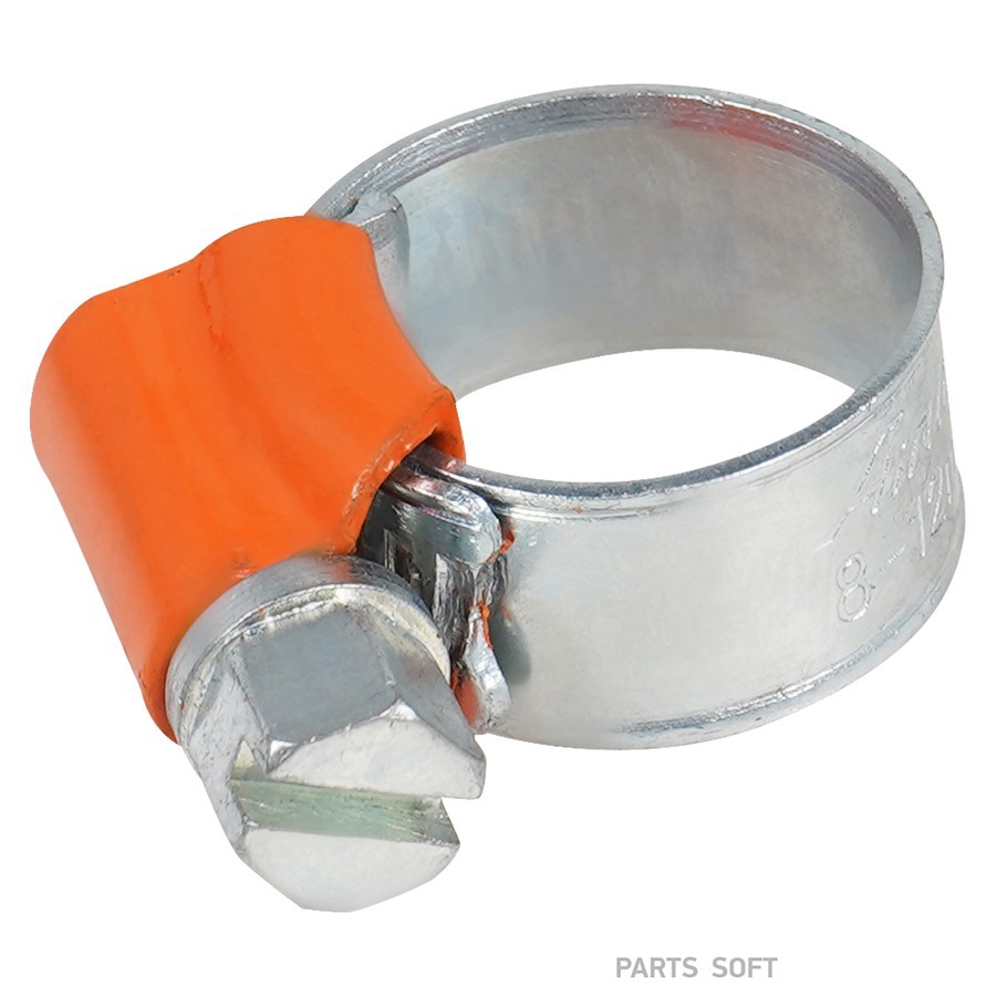 Хомут на патрубки AIRLINE червячный 8-12 мм (усиленный) - AIRLINE None None